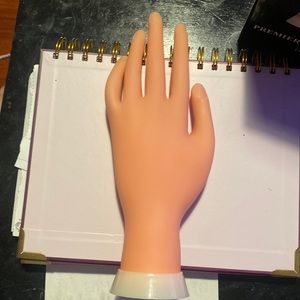 soft practice hand for nail art